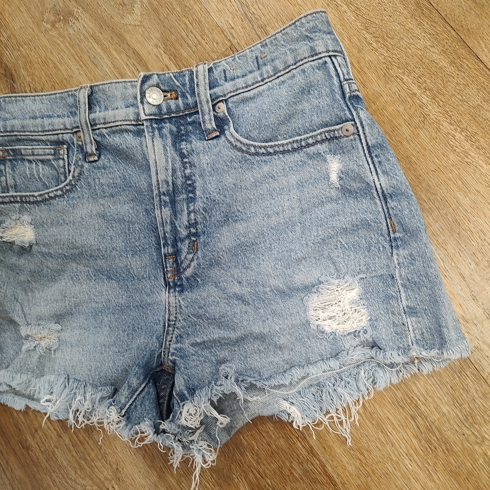 Madewell The Perfect Jean Short Cut Off 26 - Picture 3 of 12